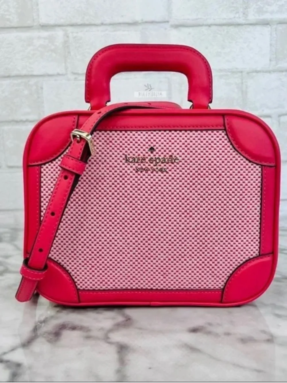 NWOT Kate Spade Traveler Trunk Crossbody Bag